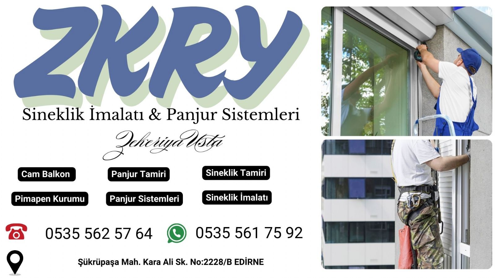 Edirne  Kepenk Tamiri